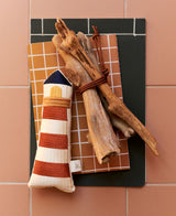 Klint fyrtårn rangle, off-white/flerfarvet